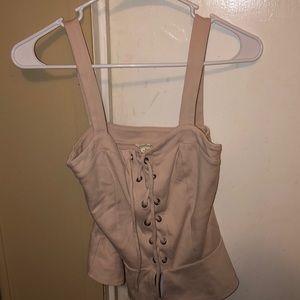 A tank top blouse